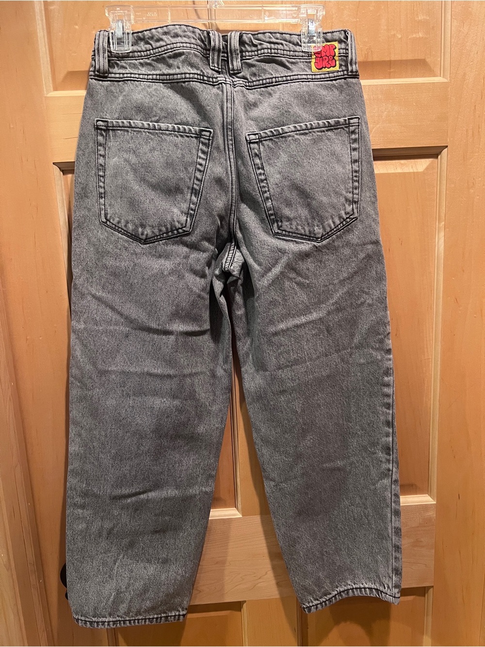 Empyre 100% Cotton Men’s Scramble Grey Wash Loose Fit Skate Jeans Denim Size 28 - Picture 3 of 12